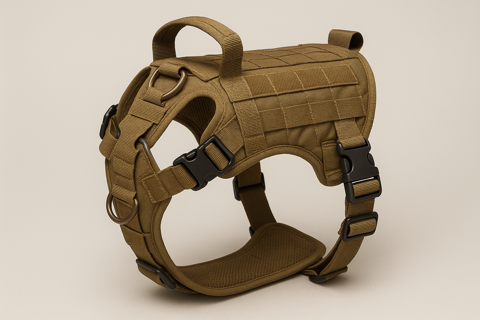 Military dog harness
